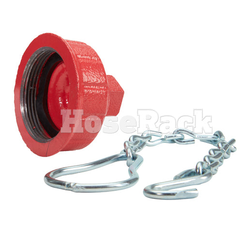 Iron 2 1/2" NH / NST Fire Hydrant Cap