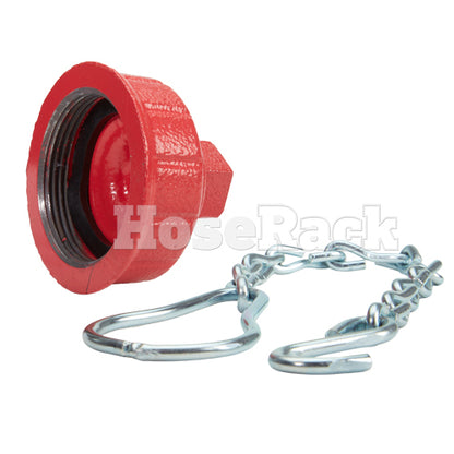 Iron 2 1/2" NH / NST Fire Hydrant Cap