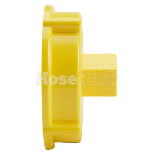 Yellow Plastic 2 1/2" NH Fire Hydrant Cap