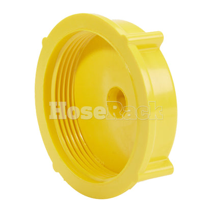 Yellow Plastic 2 1/2" NH Fire Hydrant Cap