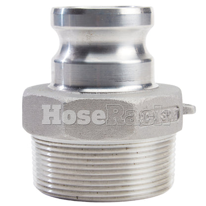 Aluminum 2" Male Camlock x 3" Male NPT