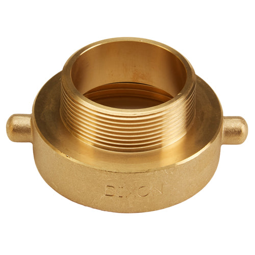 Brass 2 1/2" Female NH to 1 1/2"  Male NPT (Pin Lug)