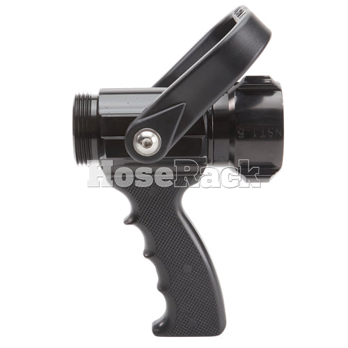 Industrial Aluminum 1 1/2" Pistol Grip Red Fire Nozzle (NH)