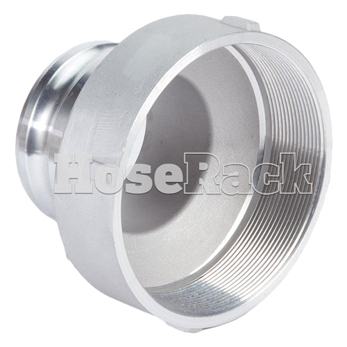 Aluminum 4" Male Camlock x 6" Female NPT