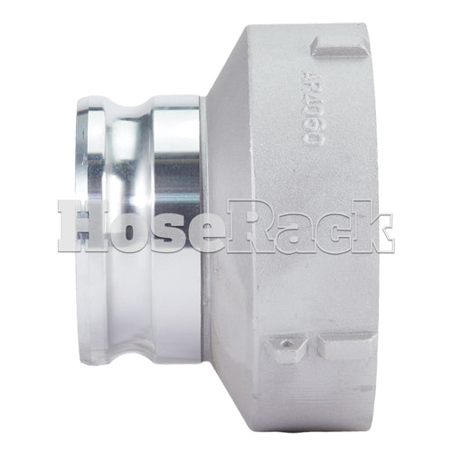 Aluminum 4" Male Camlock x 6" Female NPT