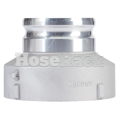 Aluminum 4" Male Camlock x 6" Female NPT