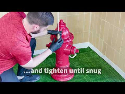 Top Mount Fiberglass Hydrant Marker - Steel Bracket