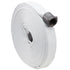 White 1" x 50' Double Jacket Industrial Hose (Alum NH Couplings)