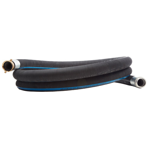 Black 2" x 20' Thread / Thread Suction Hose