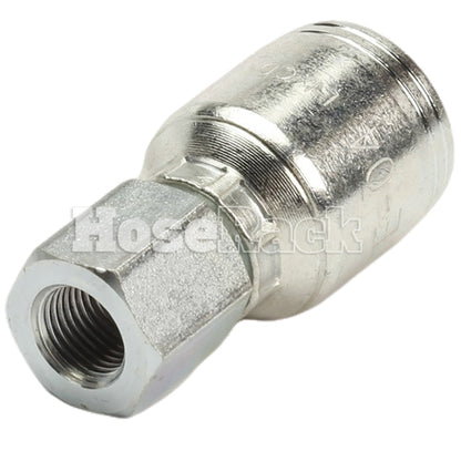 1/8" Female Pipe NPT (Non-Swivel) Hydraulic Fitting