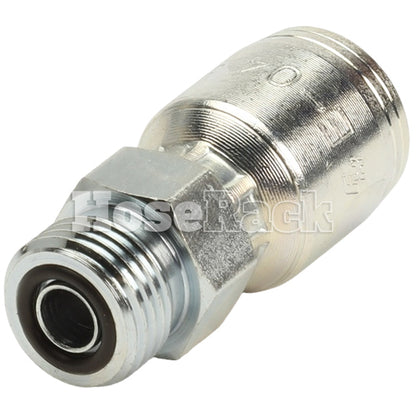 3/8" Male Flat Face (ORFS) Hydraulic Fitting