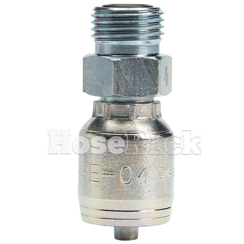 3/8" Male Flat Face (ORFS) Hydraulic Fitting