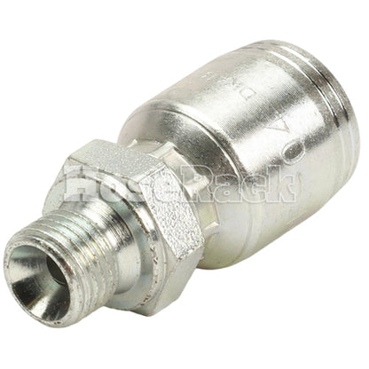 1/4" Male British Standard Parallel Pipe Hydraulic Fitting