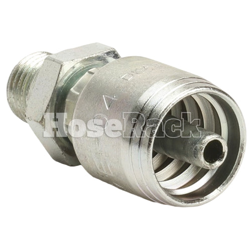 1/4" Male British Standard Parallel Pipe Hydraulic Fitting