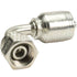 3/8" Female British Standard Parallel Pipe O-Ring Swivel 90˚ Elbow Hydraulic Fitting