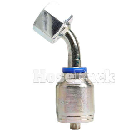 M16 X 1.5 Female Swivel 24˚ Cone (Light 10) with O-Ring 45˚ Elbow Hydraulic Fitting