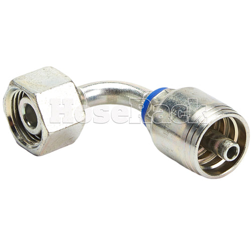 M18 X 1.5 Female Swivel 24˚ Cone (Light 12) with O-Ring 90˚ Elbow Hydraulic Fitting