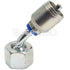 M20 X 1.5 Female Swivel 24˚ Cone (Heavy S12) with O-Ring 45˚ Elbow Hydraulic Fitting