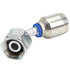 M20 X 1.5 Female Swivel 24˚ Cone (Heavy S12) with O-Ring 45˚ Elbow Hydraulic Fitting