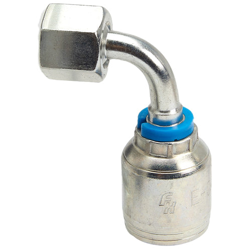 1/4" Female Face Seal Swivel 90˚ Elbow (ORFS)