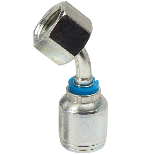 3/8" Female Face Seal Swivel 45˚ Elbow (ORFS)