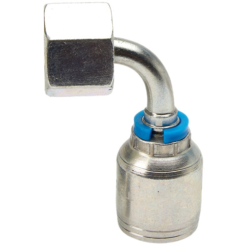 3/8" Female Face Seal Swivel 90˚ Elbow (ORFS)