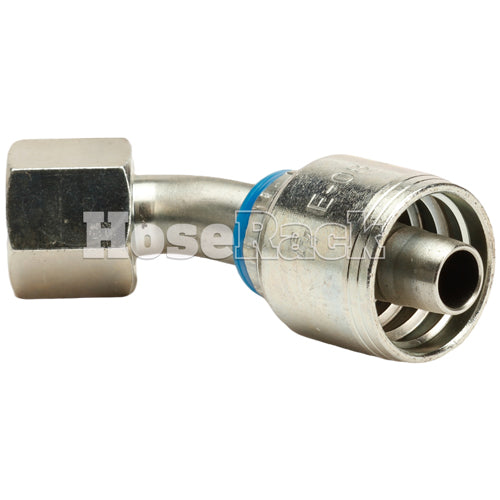 1/2" Female Face Seal Swivel 45˚ Elbow (ORFS) Hydraulic Fitting