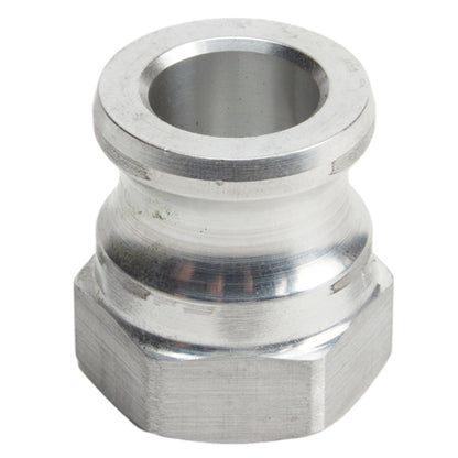 Aluminum 3/4" Male Camlock x 3/4" Female NPT