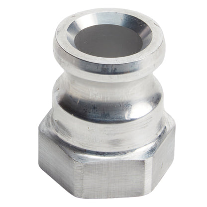 Aluminum 1" Male Camlock x 1" Female NPT