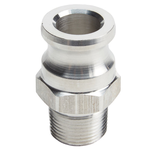 Aluminum 3/4" Male Camlock x 3/4" Male NPT