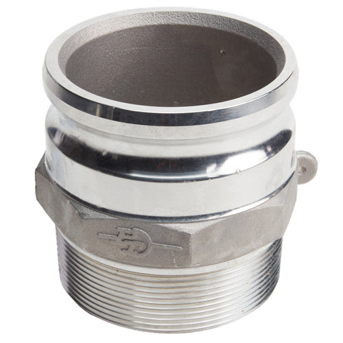 Aluminum 6" Male Camlock x 6" Male NPT (USA)