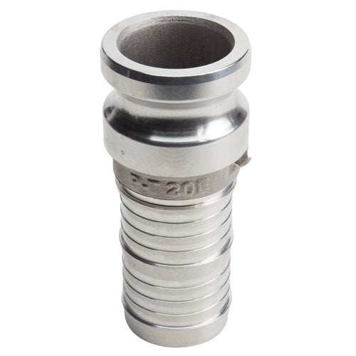 Aluminum 2" Male Camlock to Hose Shank (USA)