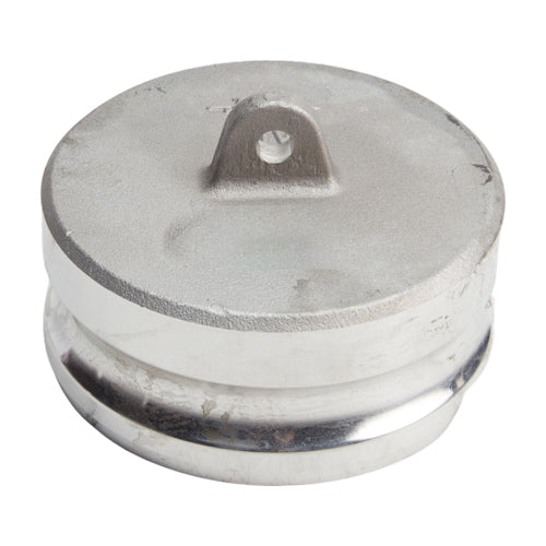 Aluminum 4" Male Camlock Dust Plug