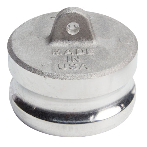 Aluminum 3" Male Camlock Dust Plug (USA)