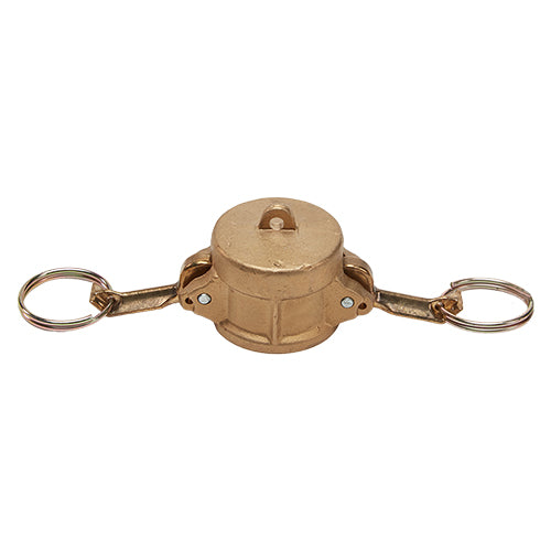 Brass 3/4" Female Camlock Dust Cap (USA)