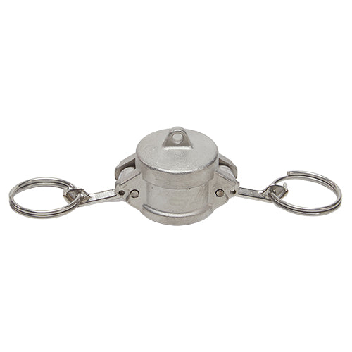 Stainless Steel 3/4" Camlock Female Dust Cap (USA)