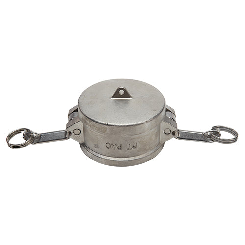 Stainless Steel 3" Camlock Female Dust Cap (USA)