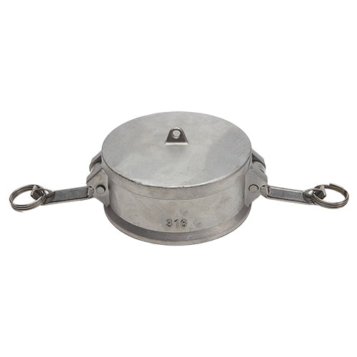 Stainless Steel 6" Camlock Dust Cap (USA)