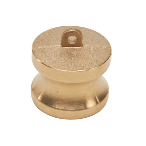 Brass 1 1/2" Male Camlock Dust Plug