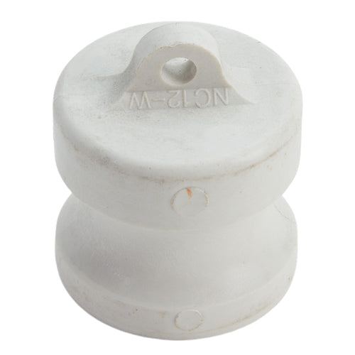 Food Grade Poly 1 1/4" Male Camlock Dust Plug (USA)
