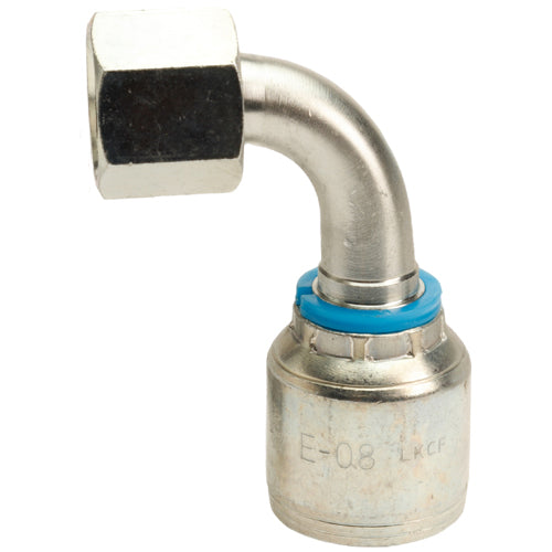 1/2" Female Face Seal Swivel 90˚ Elbow (ORFS)