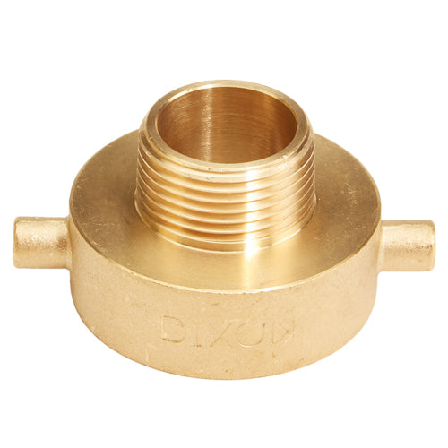 Brass 1 1/2" Female NH to 1" Male NPT (Pin Lug)