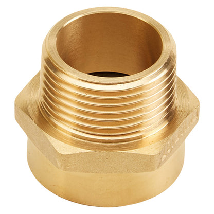 Brass 1" Female NH to 1" Male NPT (Hex)