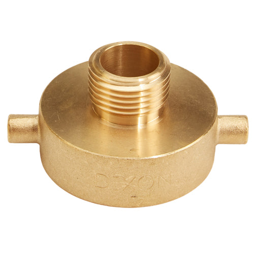 Brass 1 1/2" Female NPSH to Male GHT (Pin Lug)