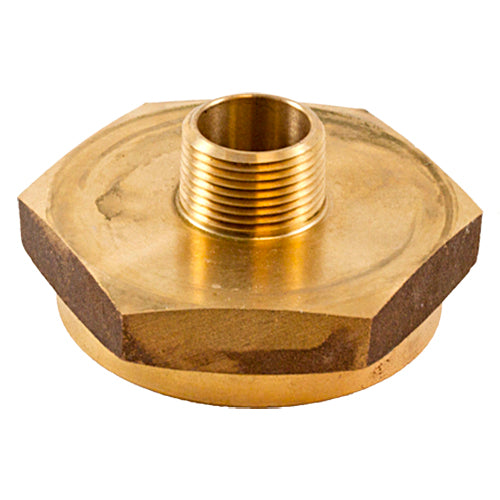 Brass 2 1/2" Female NH / NST to 3/4" Male NPT (Hex)