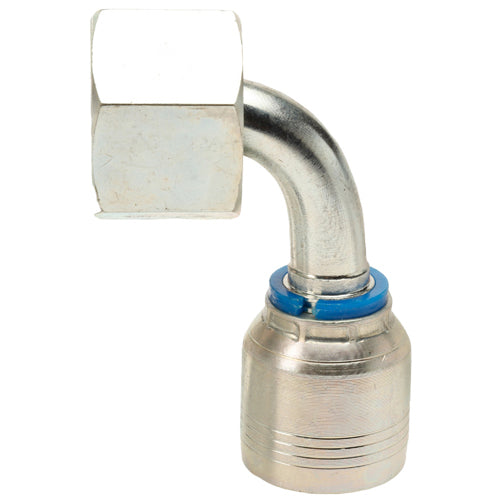 3/4" Female Face Seal Swivel 90˚ Elbow (ORFS)