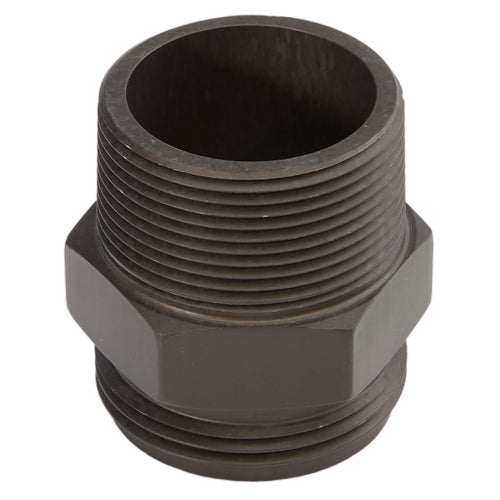 Aluminum 1 1/2" NH to 1 1/2" NPT Double Male (Hex)