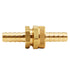 Brass Garden Hose Coupling Set (1/2" Hose)