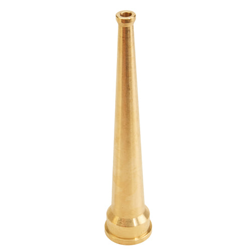 Brass 1" Smooth Bore Fire Nozzle (NPSH)