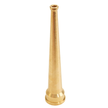 Brass 1" Smooth Bore Fire Nozzle (NPSH)